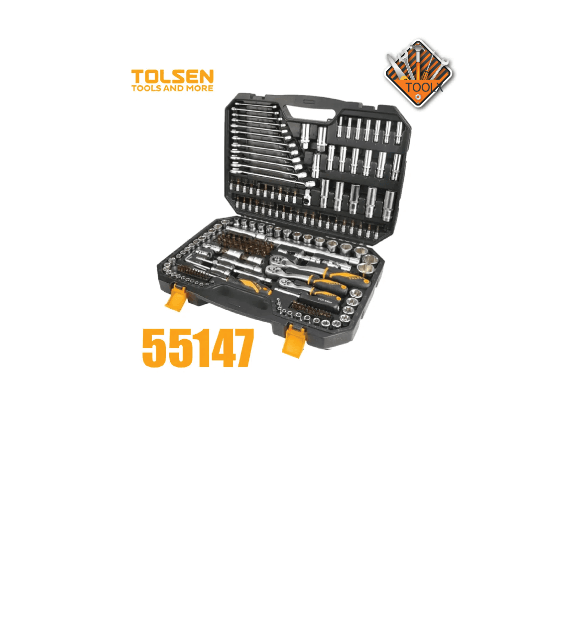 Caisse à outils 216 PCS TOLSEN 15147