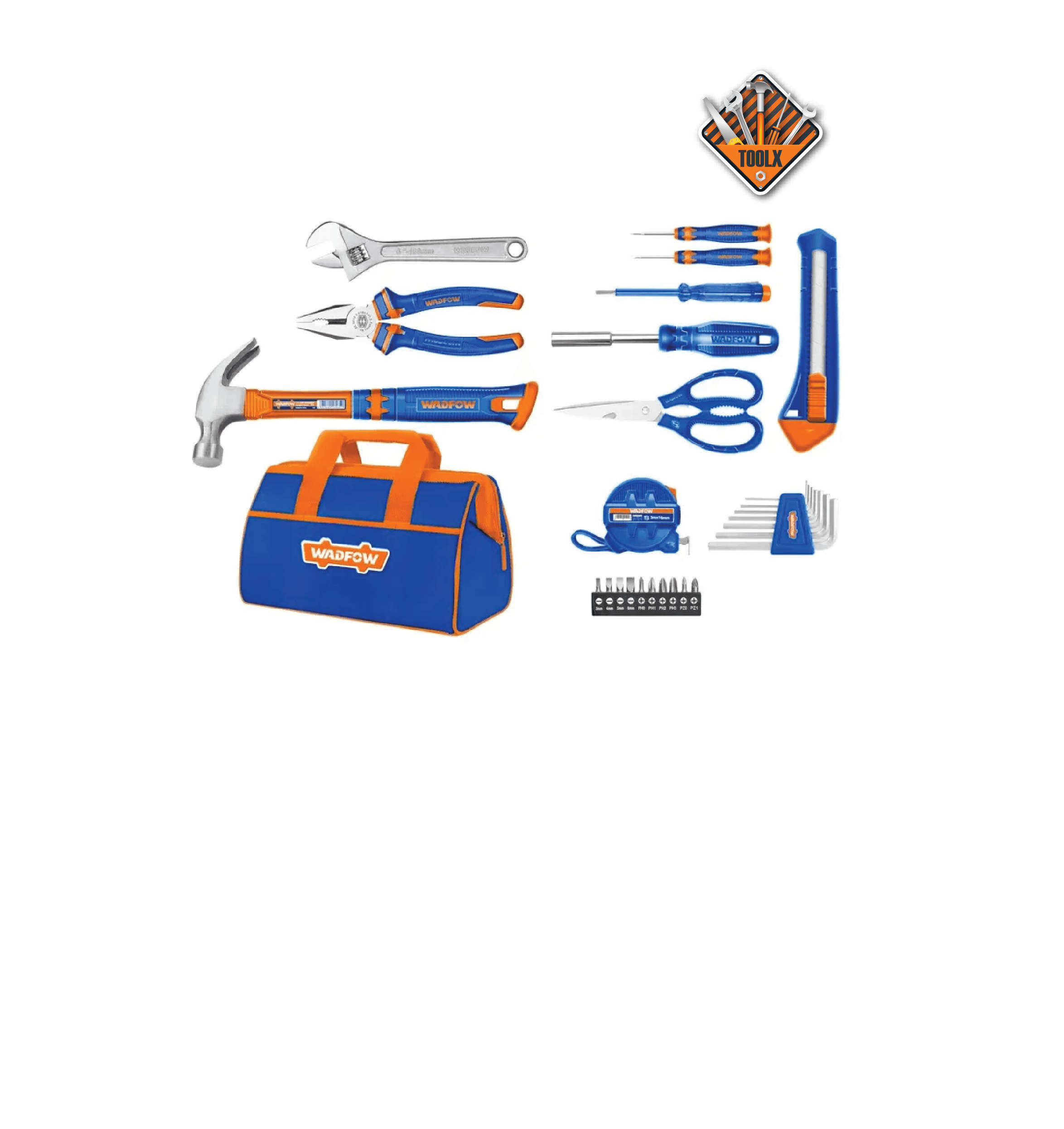 Kit sac a outils 28 pieces WADFOW WHS1M28