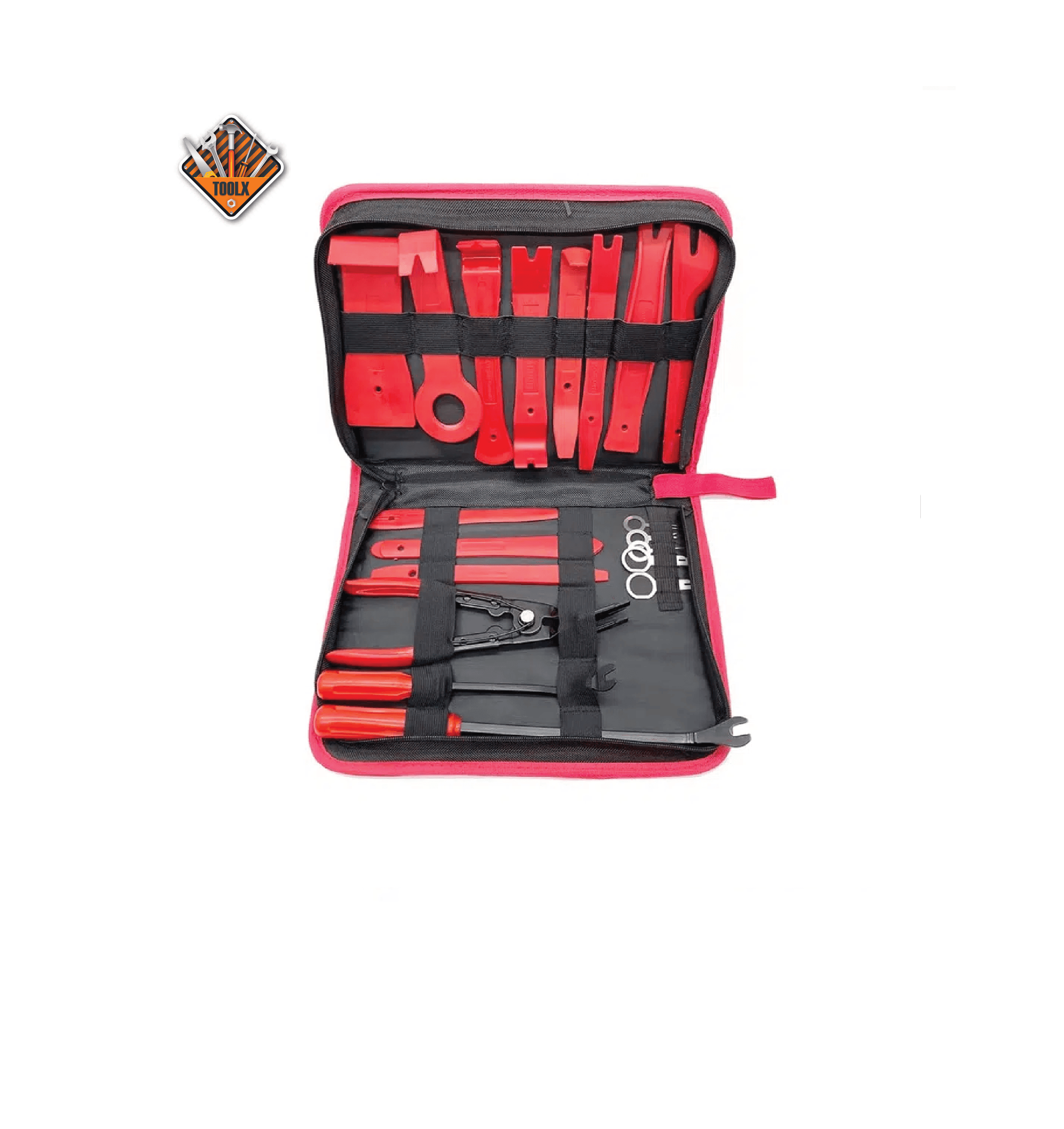 Kit garniture et réparation d’intérieur automobile 19 pièces