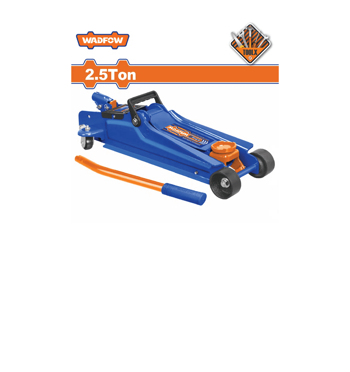 Cric A Chariot Extra-plat 2.5 Ton WADFOW WHJ2525