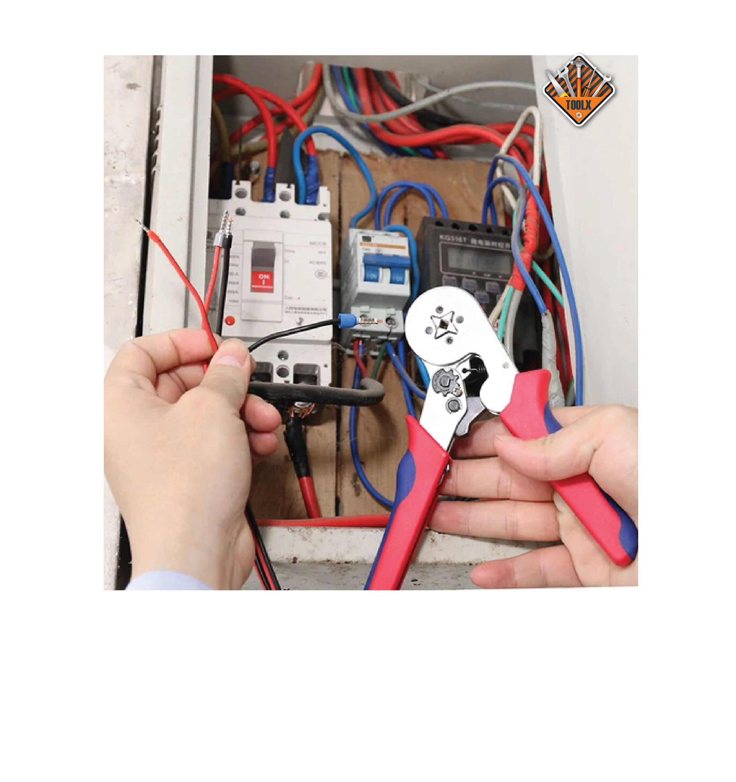 Boite Pince a Sertir Avec Cosse 128PCS