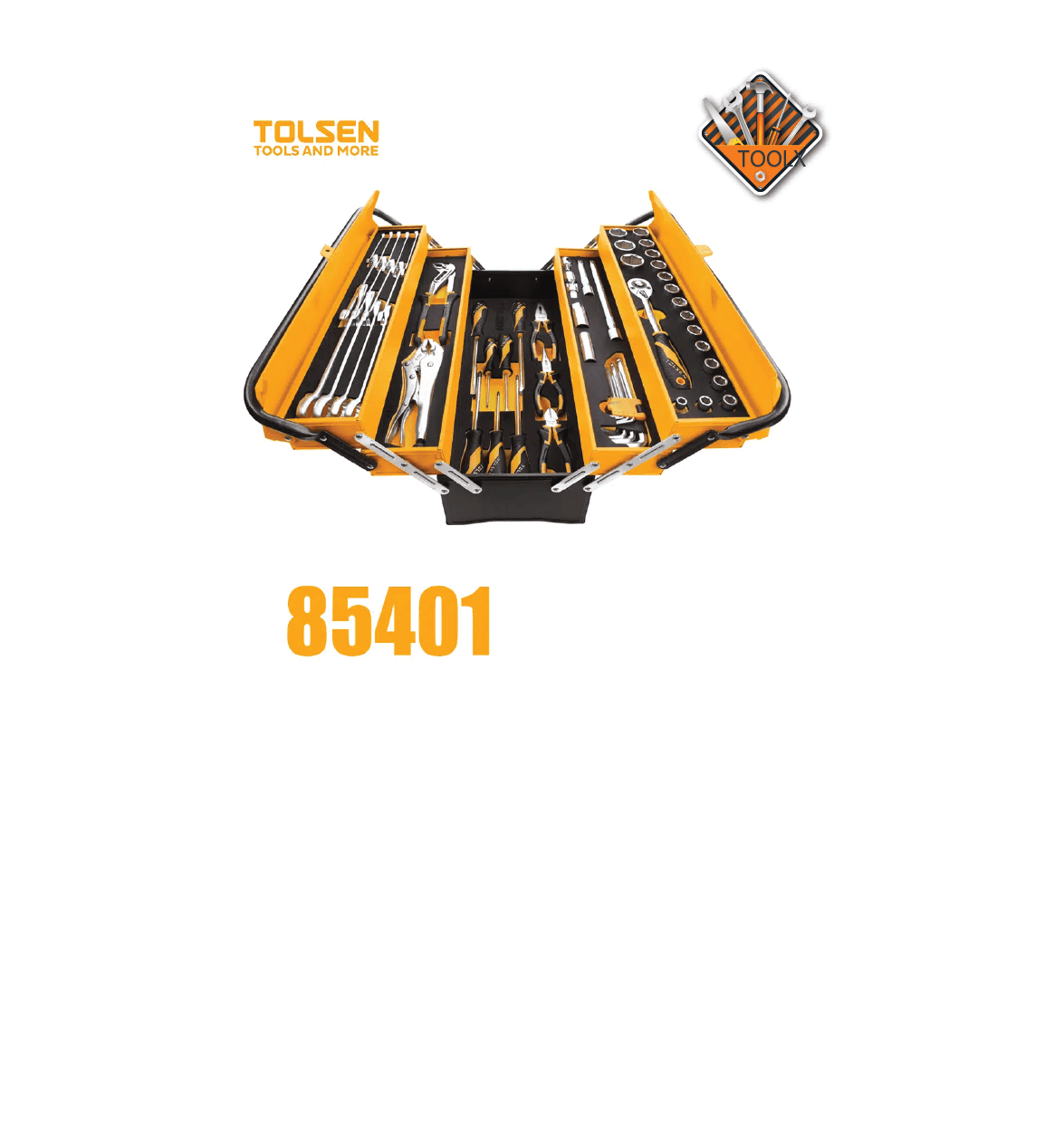 Ensemble D’outils 60 Pieces TOLSEN 85401