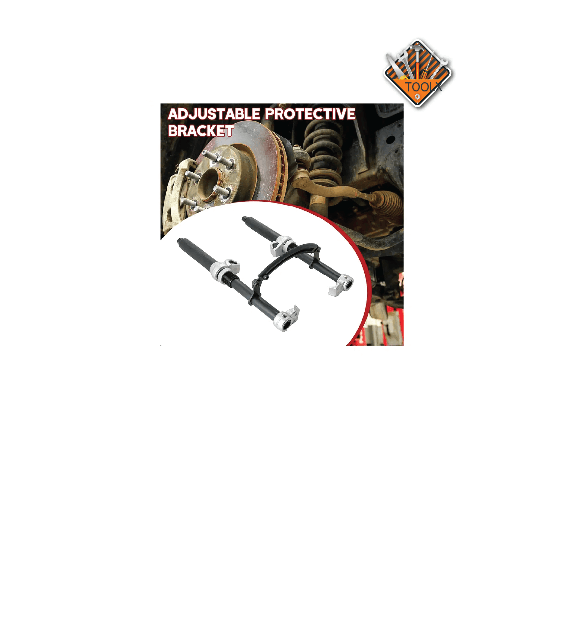 Coffret arrache et compresseur de ressort pour amortisseurs