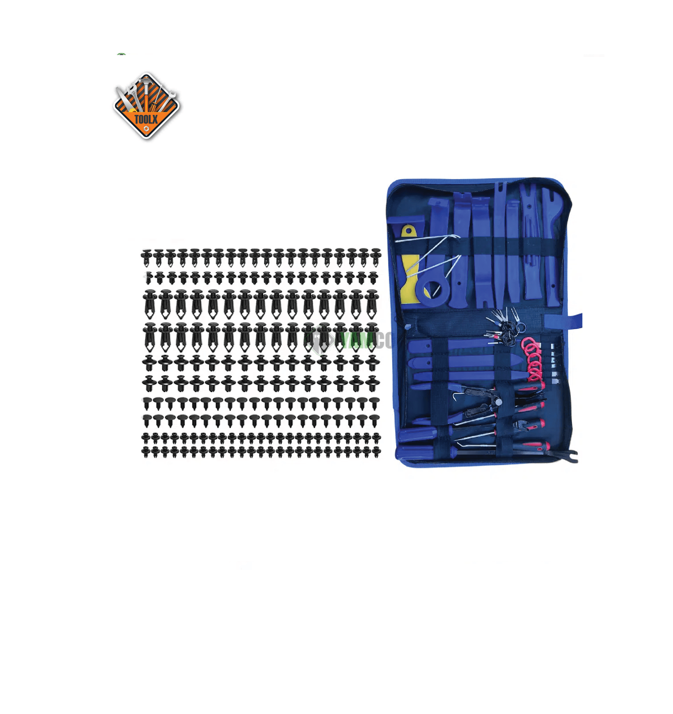 Kit arrache garniture 165PCS