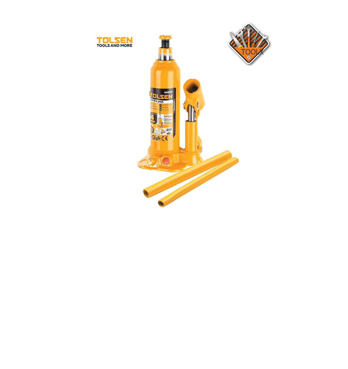 Cric bouteille 4T TOLSEN 65404
