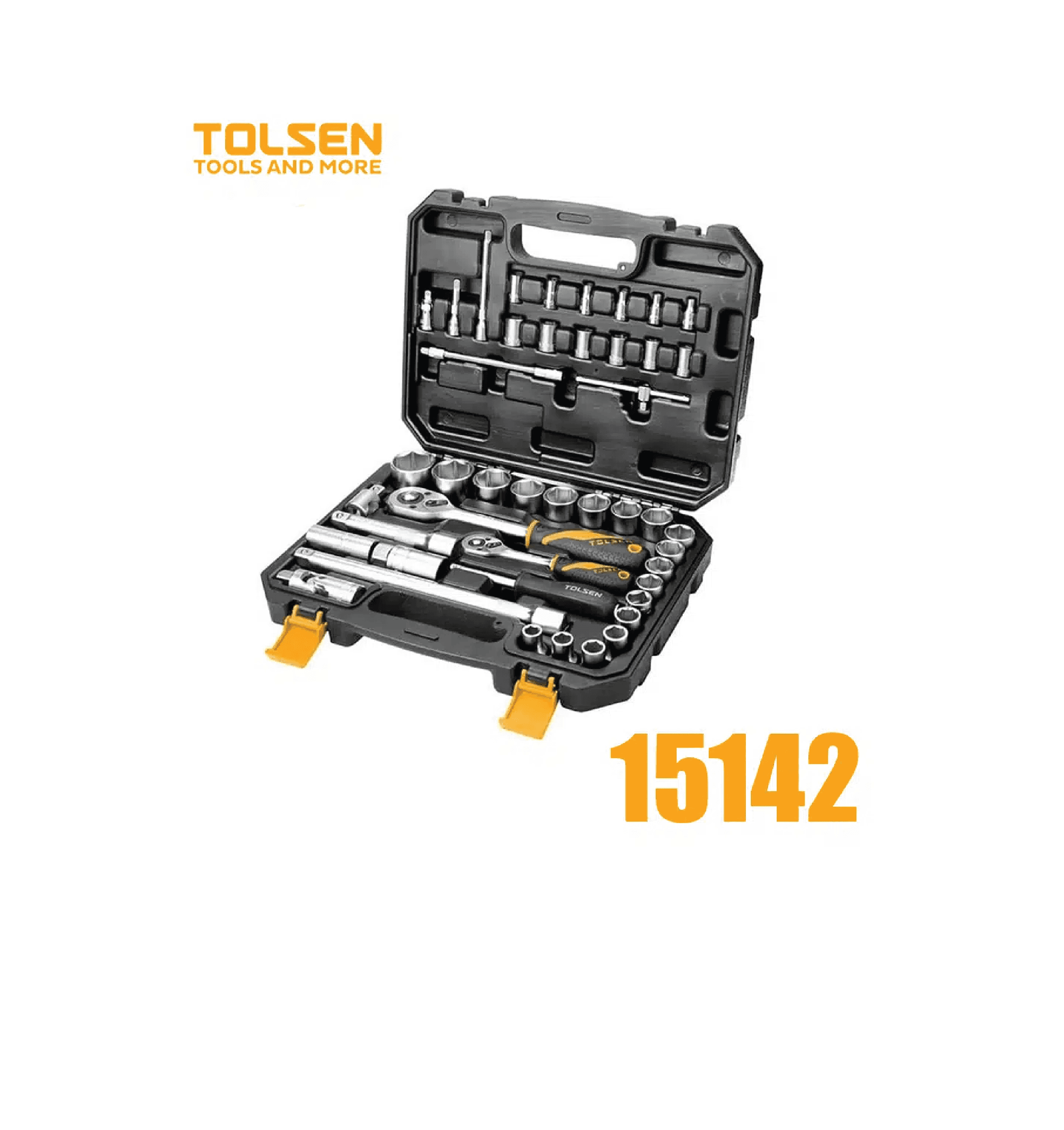 Caisse de douilles 45PCS TOLSEN 15142