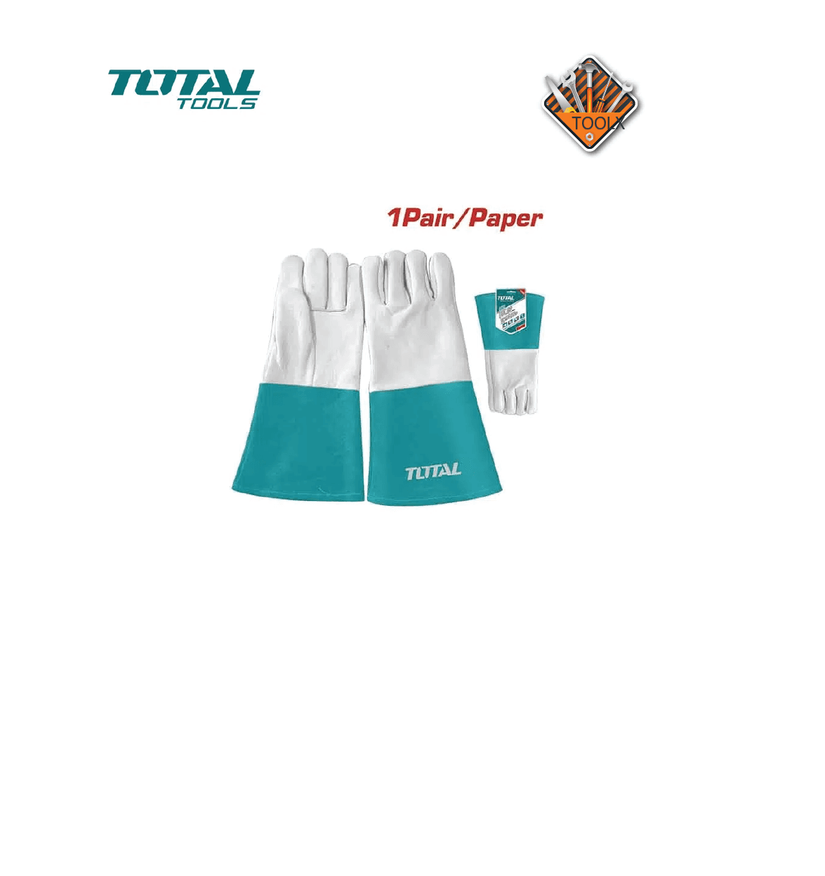 Gants en cuir de chèvre grainé pour la soudure TOTAL TSP19141