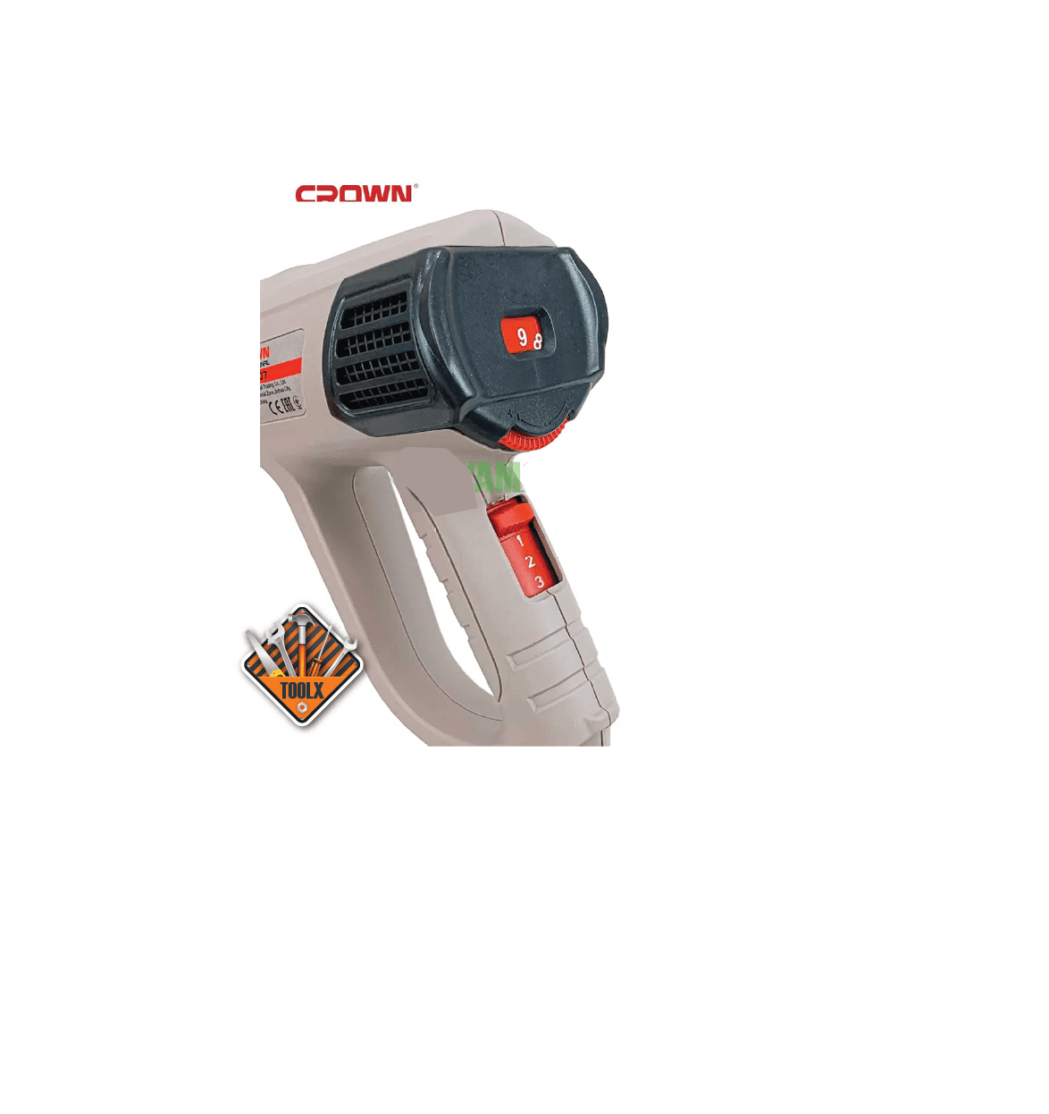 Décapeur thermique 2000W 8,6A CROWN CT19007