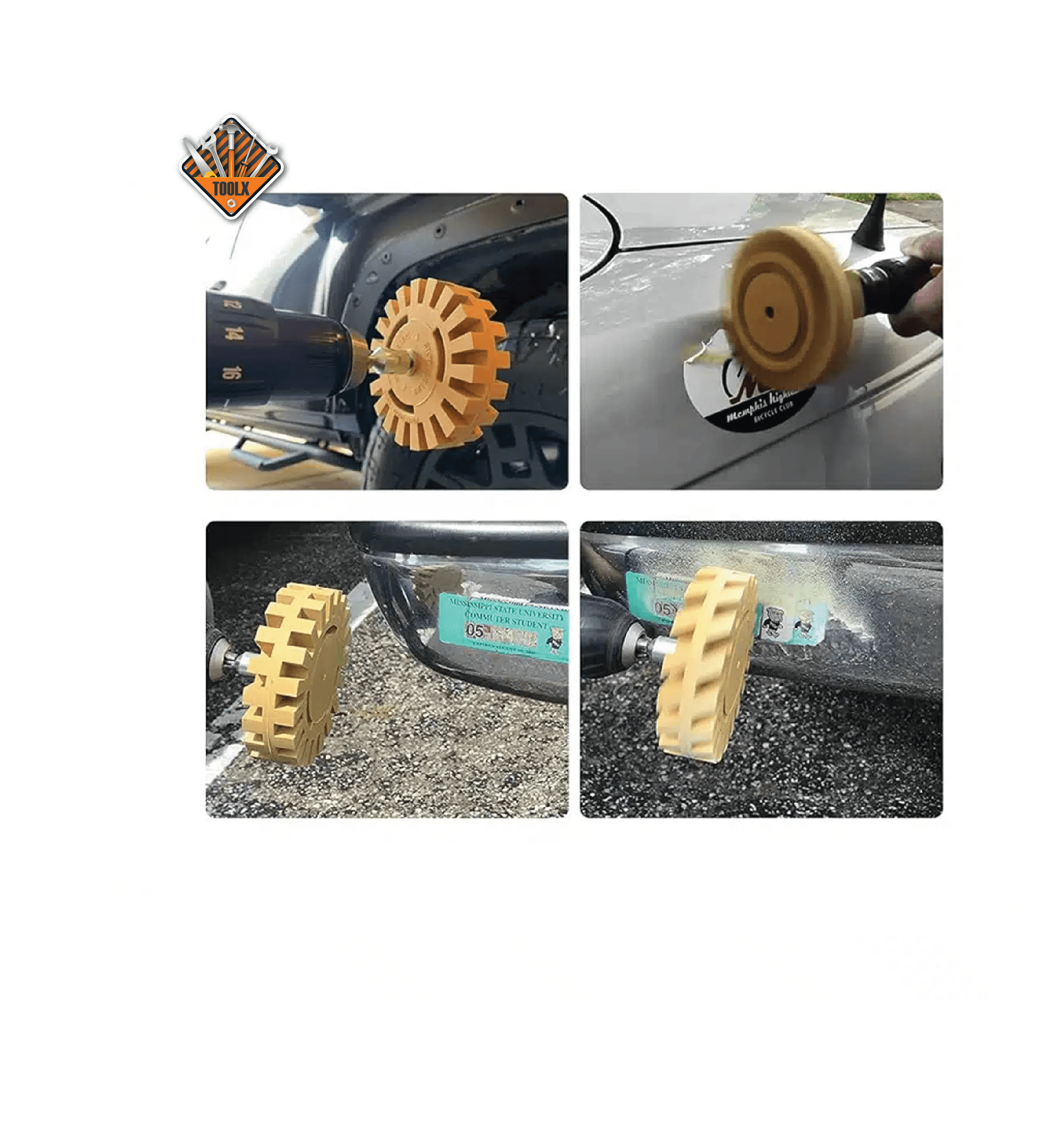 Disque De Dégommage Pneumatique De Réparation Automobile