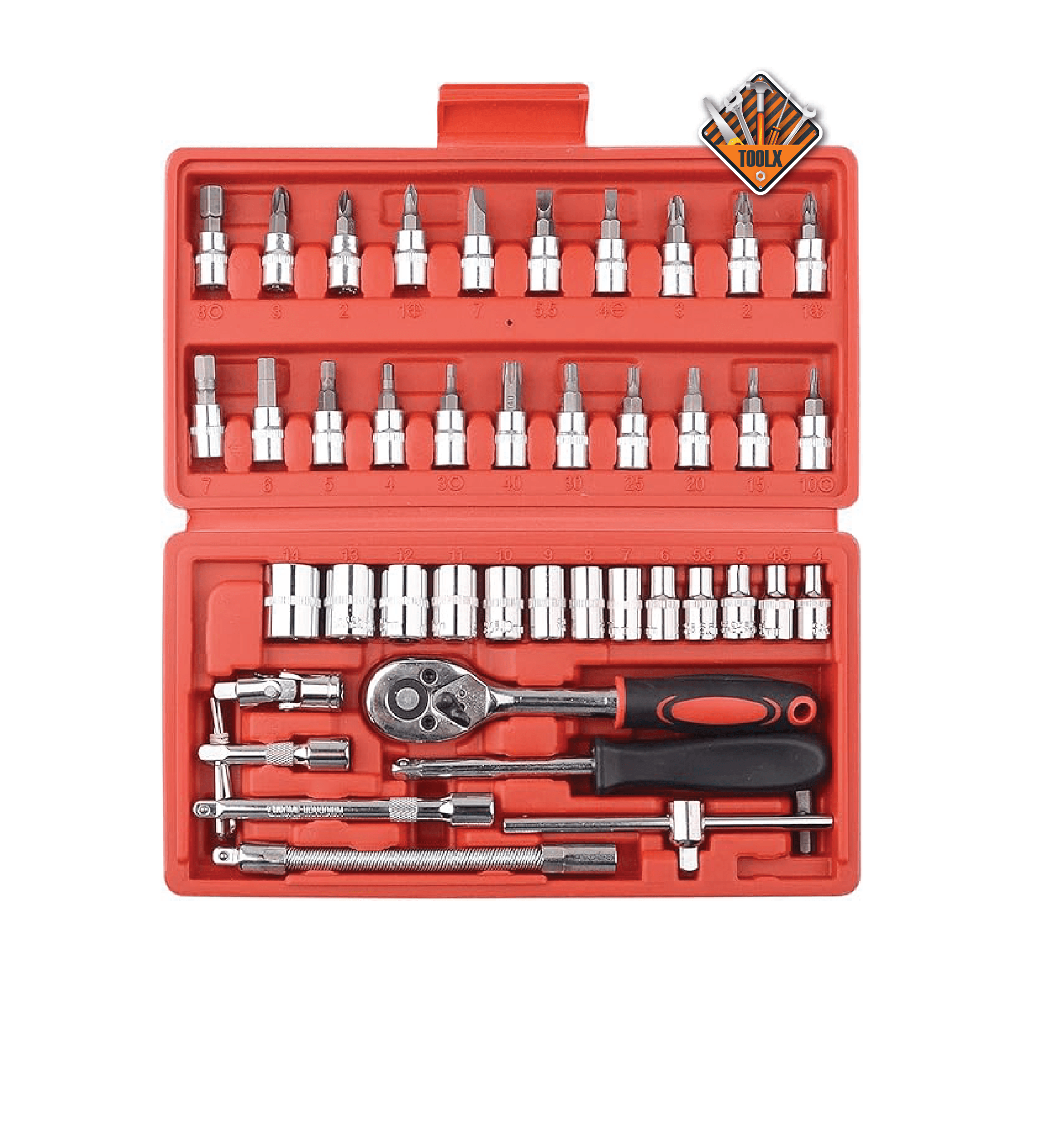 Jeux De Douille Et Cliquet 46PCS