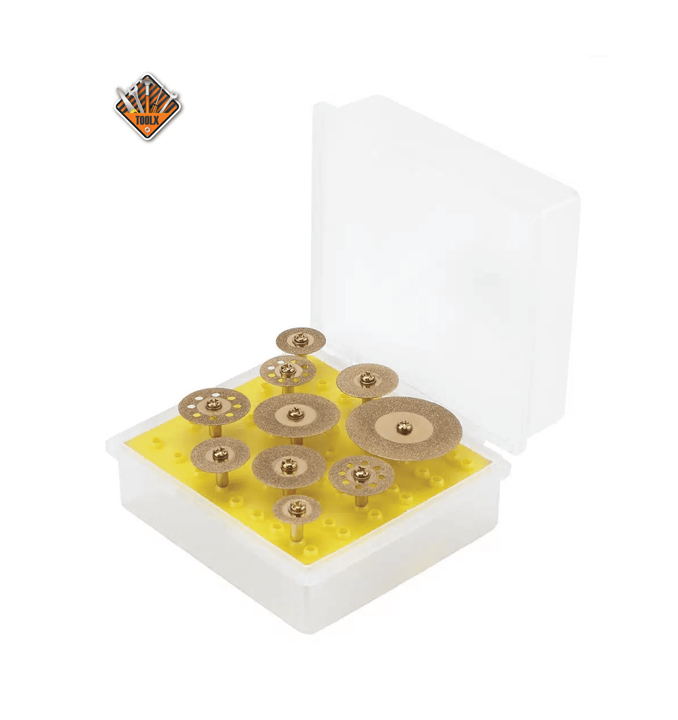 Kit de mini disque diamantée pour le céramique et verte