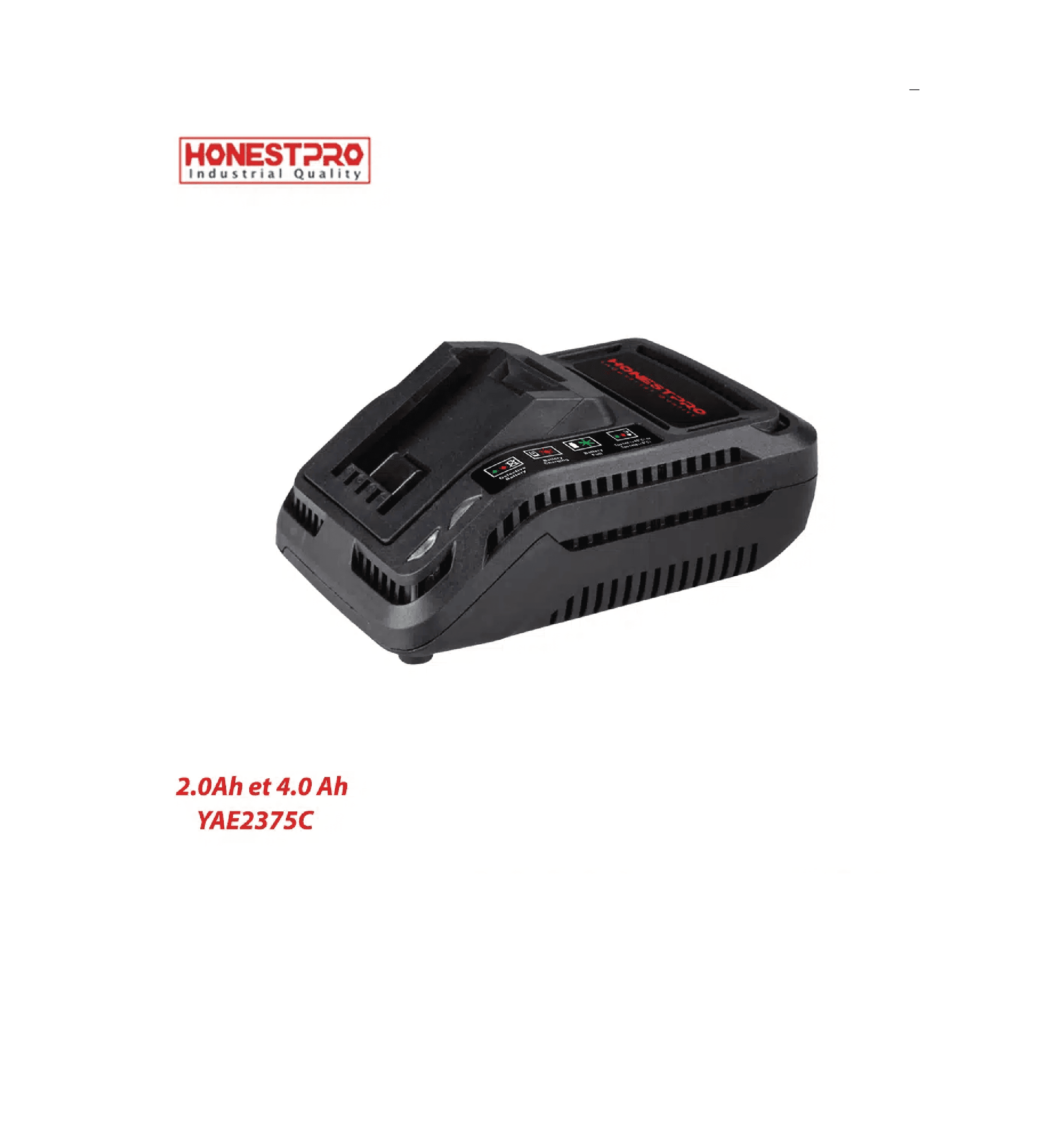 Chargeur Batterie 20V HONESTPRO YAE2375C