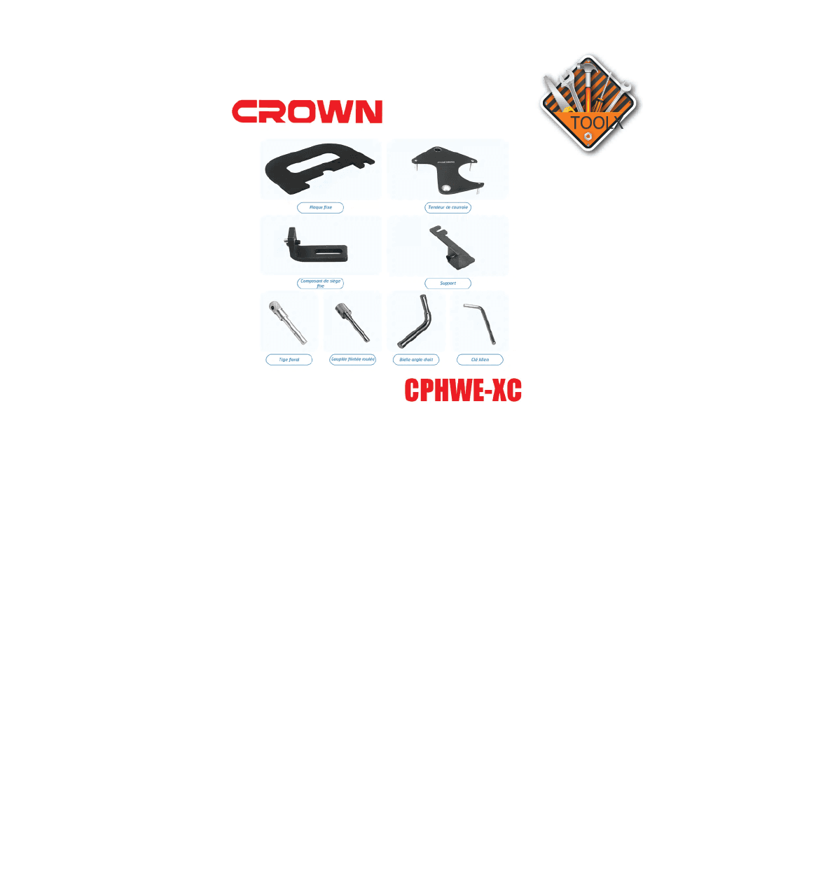 Outil de Calage Renault 08PCS CROWN CPHWE-XC