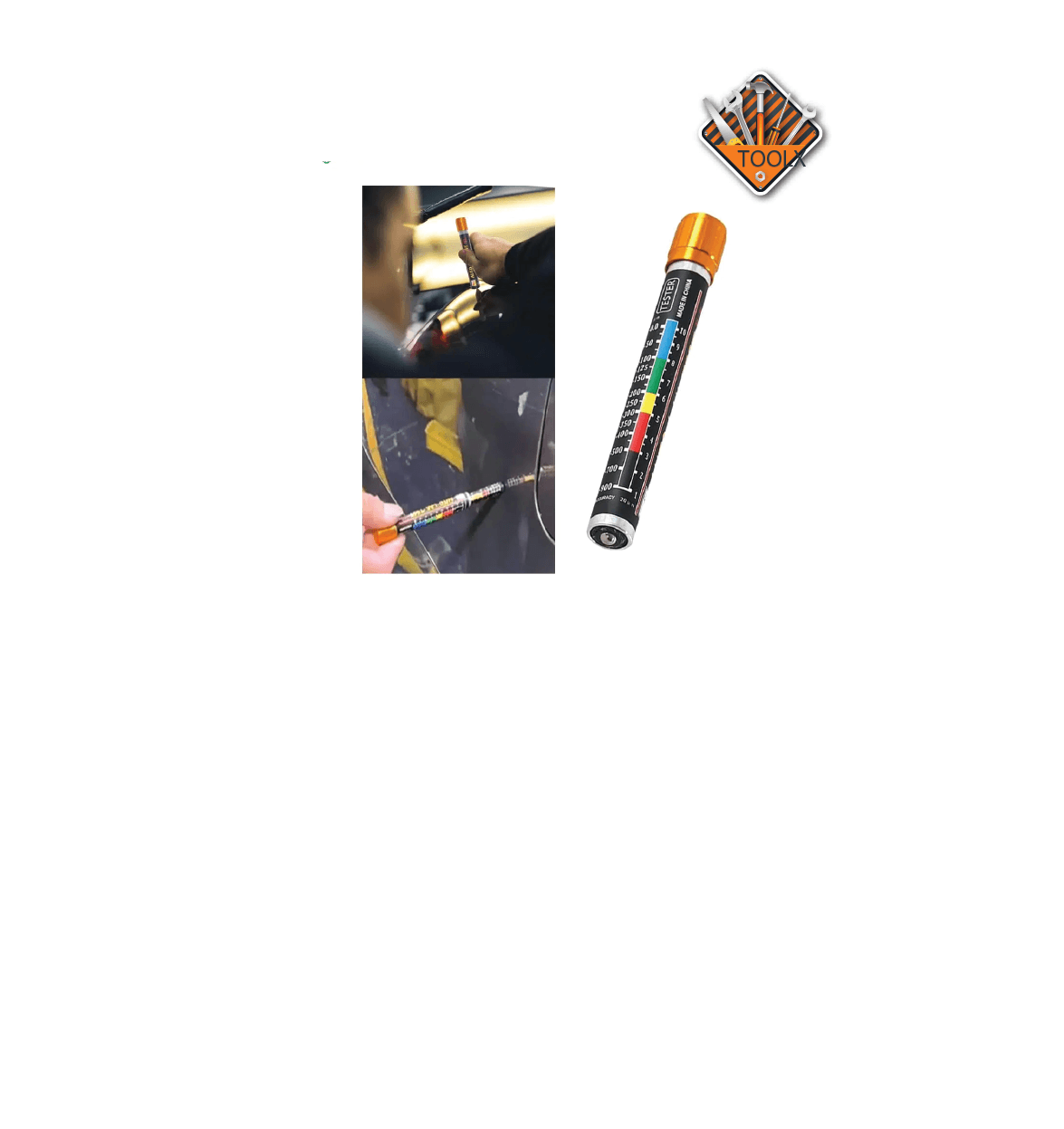 stylo jauge d’épaisseur de peinture pour voiture