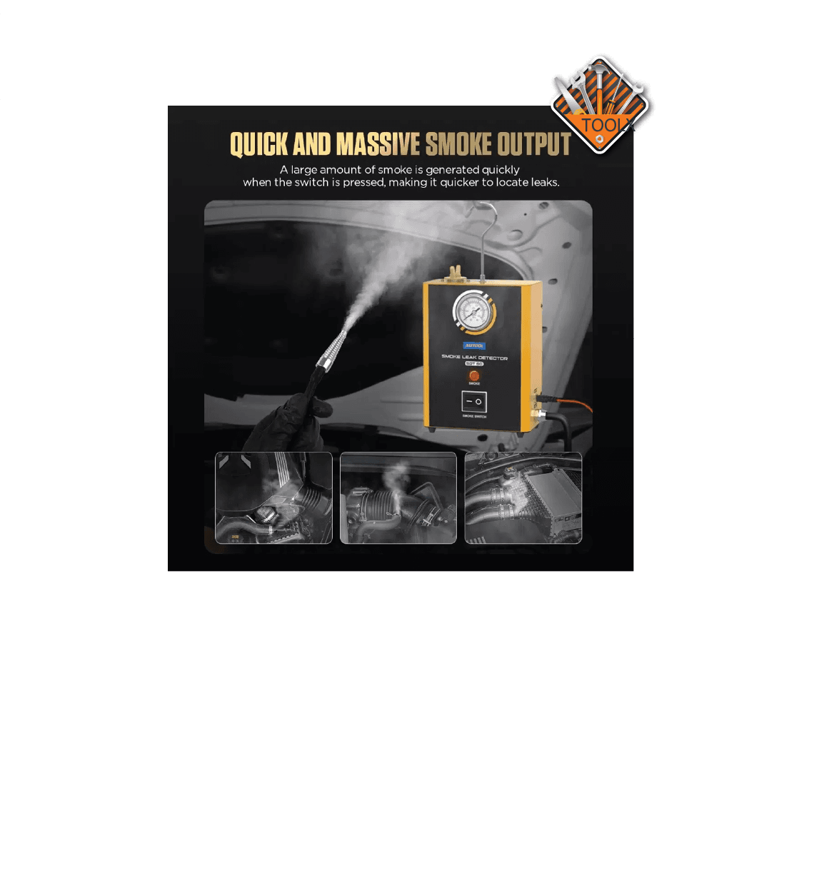 Détecteur de fuites par fumée Automobile SDT 60 AUTOOL