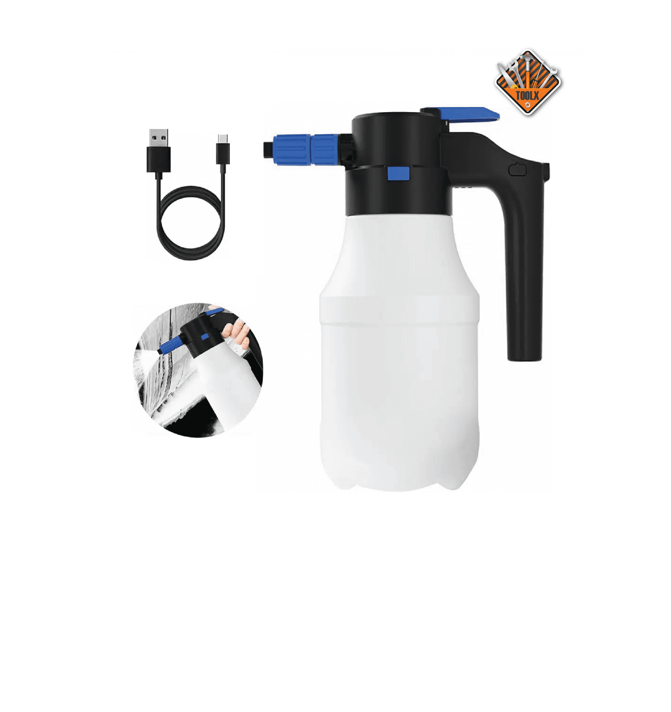 Mousseuse Électrique de pulvérisation sans fil 1.5L