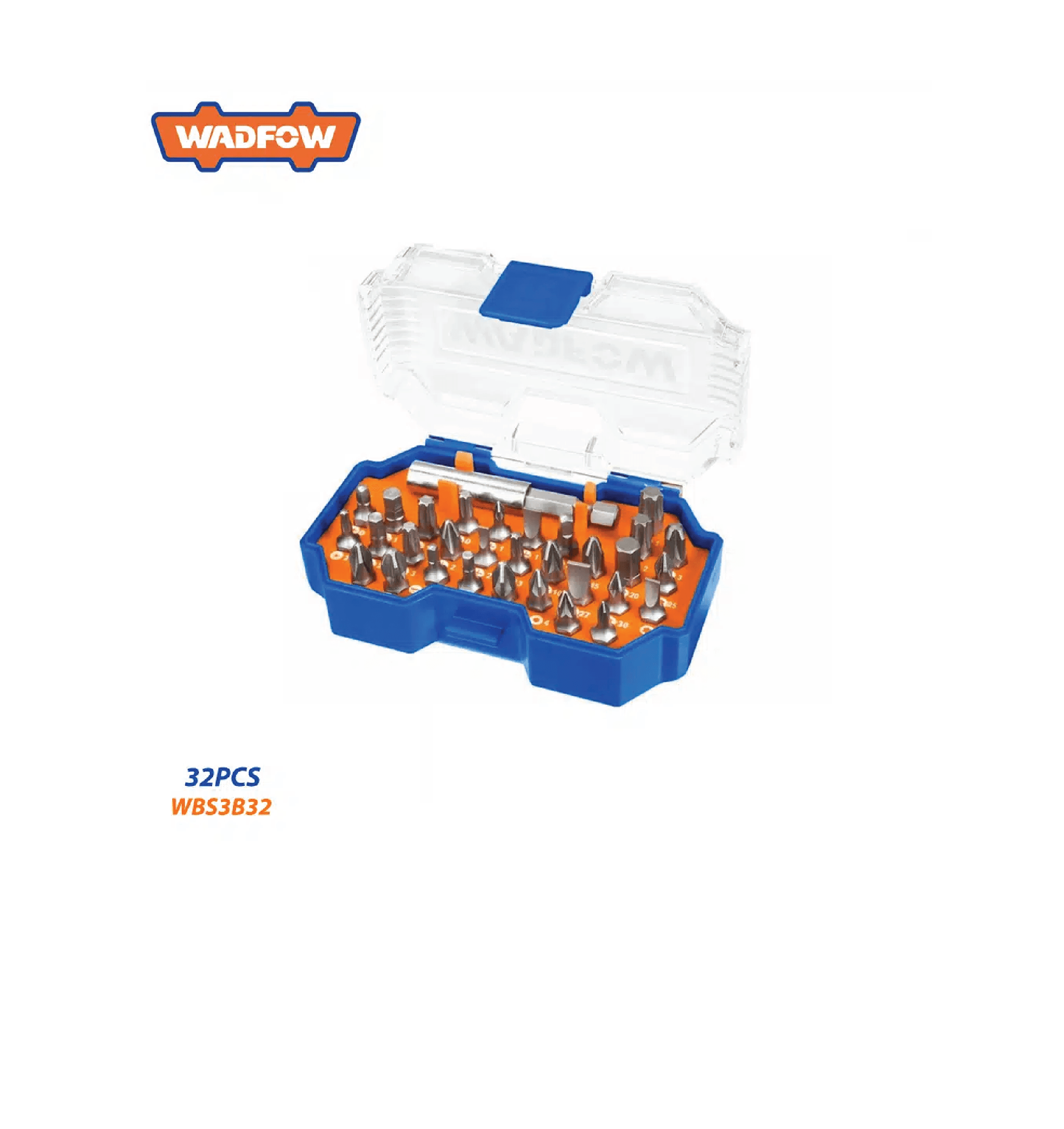 Coffret d’embouts 32 pieces WADFOW WBS3B32