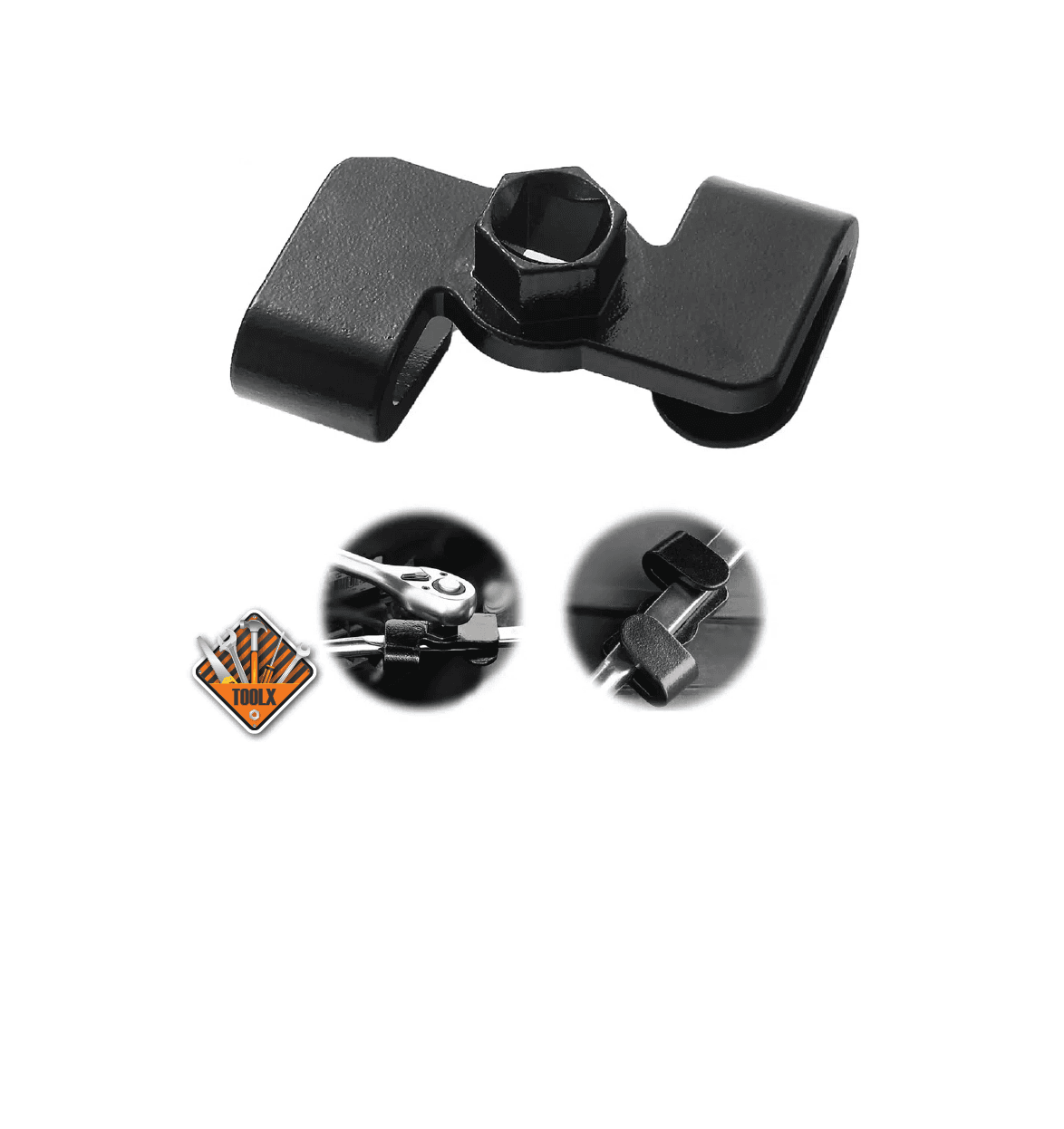 Adaptateur d’extension pour clé à douille hexagonale de 1/2″ rallonge